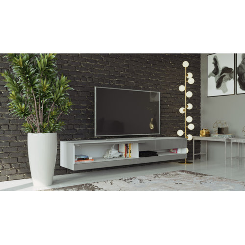 Orren Ellis Ailith Floating TV Stand for TVs up to 78" & Reviews Wayfair